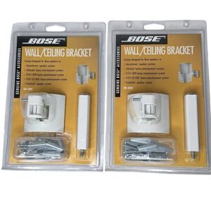 Bose UB 20W Wall Ceiling Bracket Speaker Systems New Set of 2